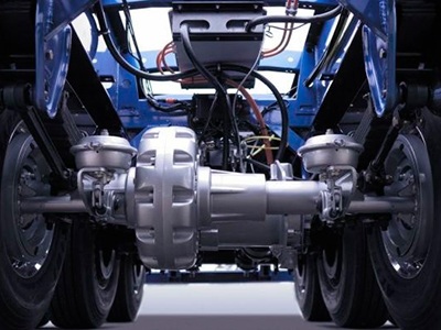 Un eje de tracción eléctrico